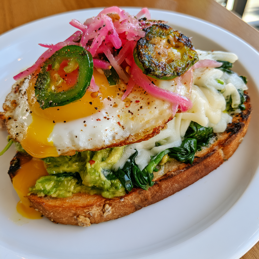Spicy Sunrise Toast