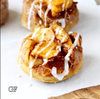 Single- Clean Cheatz Caramel Apple Pie Donut