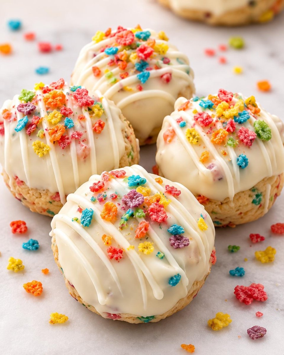 Fruity Pebbles Truffles