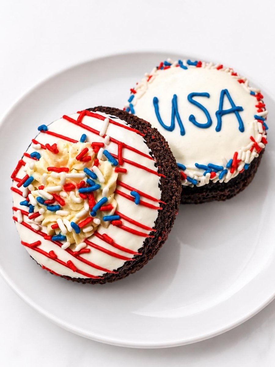 4 Pack Party in the USA Donuts