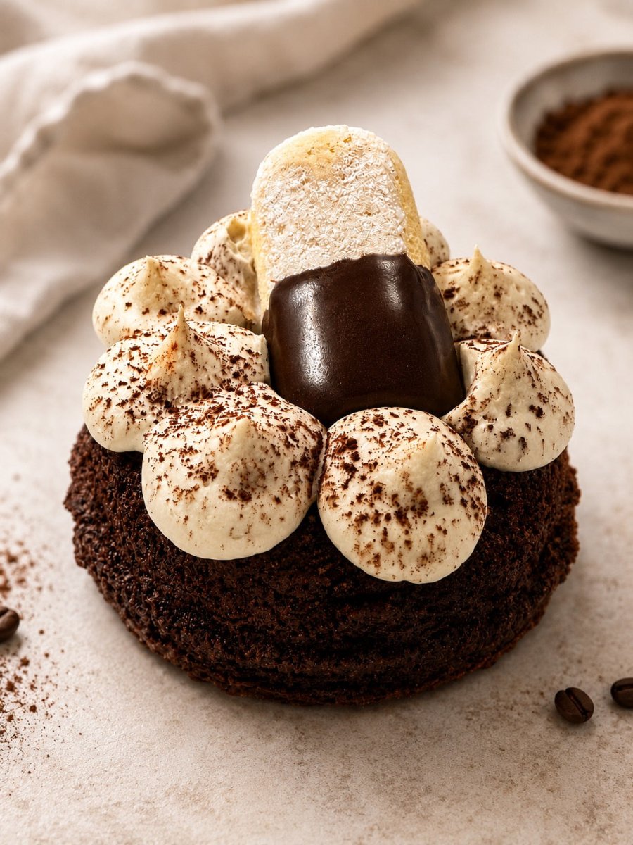 Single Tiramisu Donut