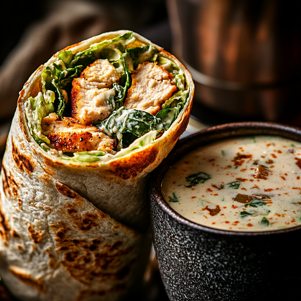Half Wrap & Cup of Soup